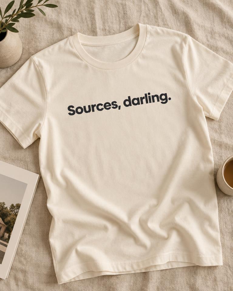 Sources, Darling T-Shirt